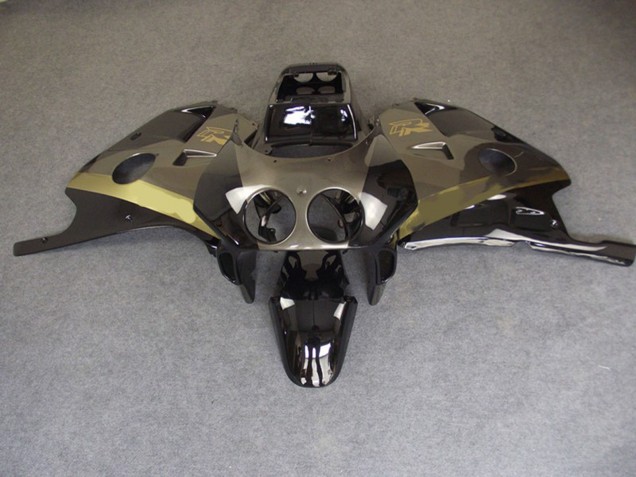1990-1998 Silver Gold and Black Honda CBR250RR Motorcycle Fairing 1990-1998 Silver Gold and Black Honda CBR250RR Motorcycle Fairing