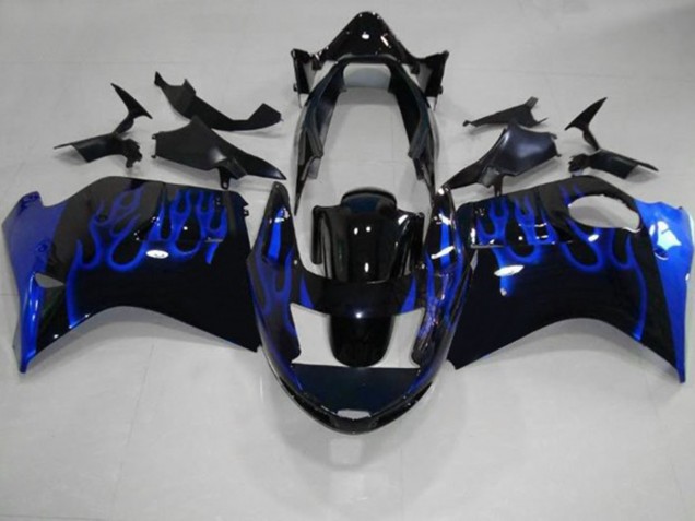 1996-2007 Blue Flame Honda CBR1100XX Motorcycle Fairing 1996-2007 Blue Flame Honda CBR1100XX Motorcycle Fairing