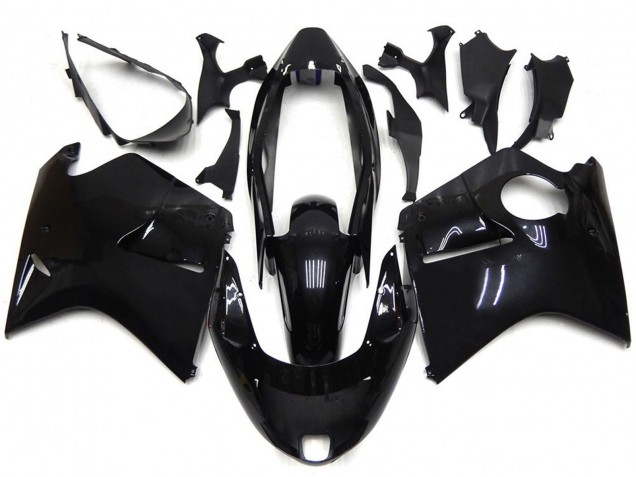 1996-2007 Dark Black Red X Honda CBR1100XX Motorcycle Fairing