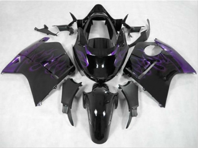 1996-2007 Dark Purple Flame Honda CBR1100XX Motorcycle Fairing 1996-2007 Dark Purple Flame Honda CBR1100XX Motorcycle Fairing