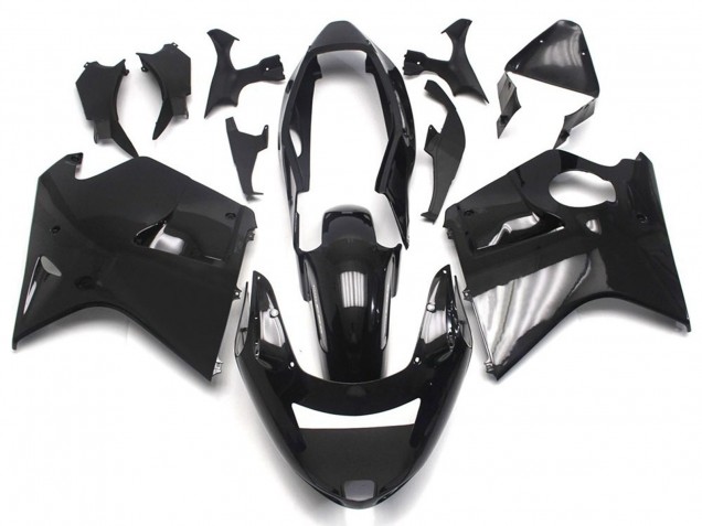 1996-2007 Gloss Black and Yellow Honda CBR1100XX Motorcycle Fairing