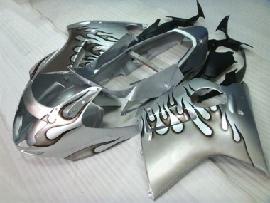 1996-2007 Silver Flame Honda CBR1100XX Motorcycle Fairing