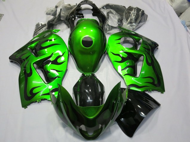 1997-2007 Gloss Green Suzuki GSXR 1300 Hayabusa Motorcycle Fairing 1997-2007 Gloss Green Suzuki GSXR 1300 Hayabusa Motorcycle Fairing