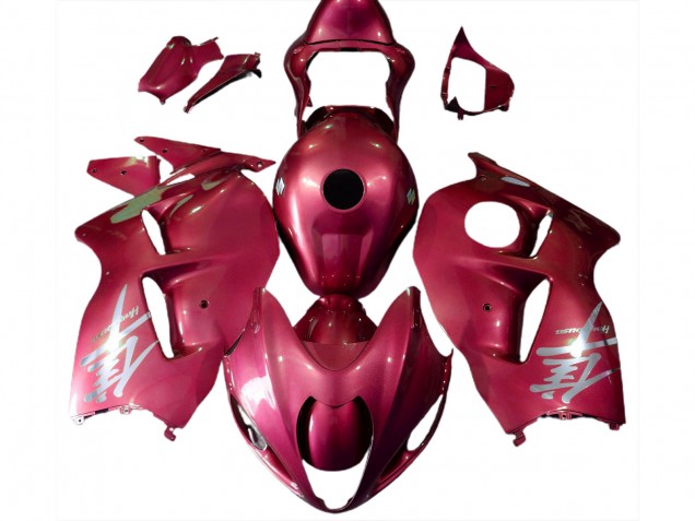 1997-2007 Gloss Red & Silver Logo Suzuki GSXR 1300 Hayabusa Motorcycle Fairing 1997-2007 Gloss Red & Silver Logo Suzuki GSXR 1300 Hayabusa Motorcycle Fairing