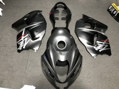 1997-2007 Matte Silver / Black Suzuki GSXR 1300 Hayabusa Motorcycle Fairing
