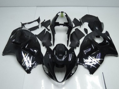 1997-2007 No.2 Black Suzuki GSXR 1300 Hayabusa Motorcycle Fairing