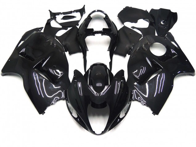 1997-2007 Plain Black Gloss Suzuki GSXR 1300 Hayabusa Motorcycle Fairing