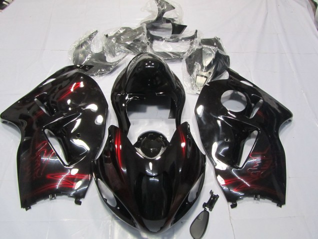 1997-2007 Red Deep Gloss Suzuki GSXR 1300 Hayabusa Motorcycle Fairing 1997-2007 Red Deep Gloss Suzuki GSXR 1300 Hayabusa Motorcycle Fairing