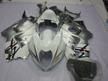 1997-2007 Silver White Suzuki GSXR 1300 Hayabusa Motorcycle Fairing