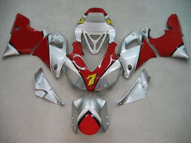 1998-1999 Red Silver Yamaha R1 Motorcycle Fairing