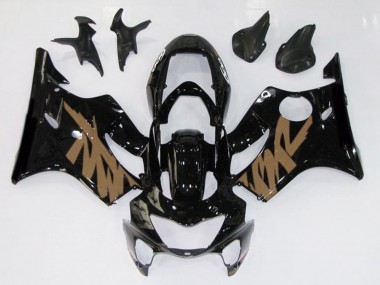1999-2000 Gloss Black & Brown Honda CBR600 F4 Motorcycle Fairing
