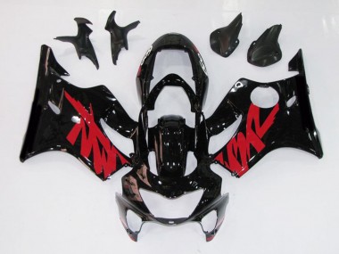 1999-2000 Gloss Black Red Decal Honda CBR600 F4 Motorcycle Fairing