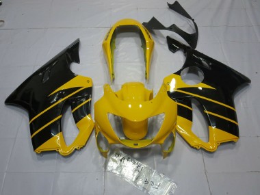 1999-2000 Gloss Yellow and Black Honda CBR600 F4 Motorcycle Fairing