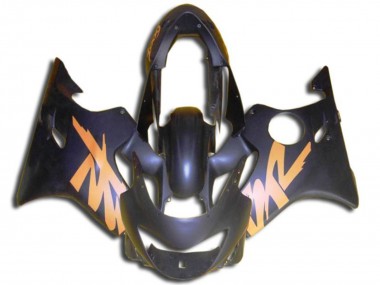 1999-2000 Matte Black and Orange Honda CBR600 F4 Motorcycle Fairing