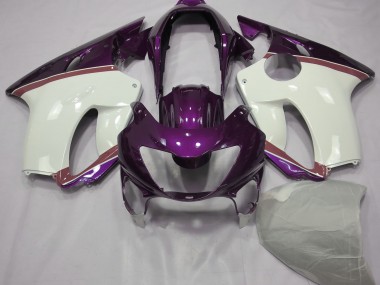 1999-2000 Mood Purple and Grapefruit Honda CBR600 F4 Motorcycle Fairing