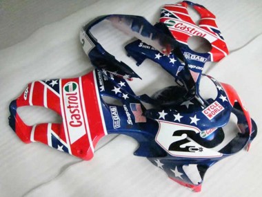 1999-2000 Red Castrol Honda CBR600 F4 Motorcycle Fairing