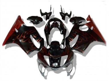 1999-2000 Red Flame Honda CBR600 F4 Motorcycle Fairing