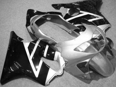 1999-2000 Silver Black Honda CBR600 F4 Motorcycle Fairing