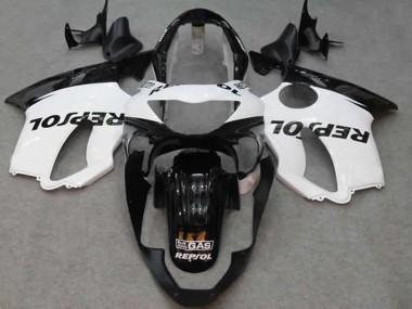 1999-2000 White Repsol Honda CBR600 F4 Motorcycle Fairing