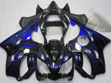 2001-2003 Blue Flame Honda CBR600 F4i Motorcycle Fairing