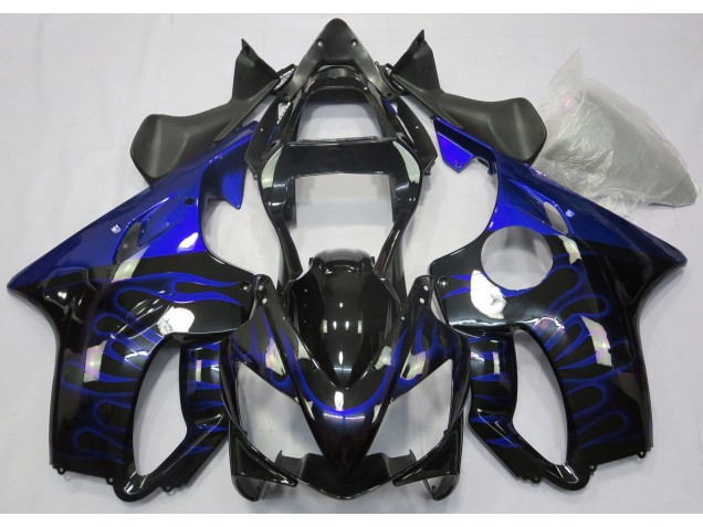 2001-2003 Blue Flame Honda CBR600 F4i Motorcycle Fairing 2001-2003 Blue Flame Honda CBR600 F4i Motorcycle Fairing