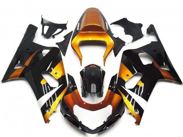 2001-2003 Bronze and Black OEM Style Suzuki GSXR 600-750 Motorcycle Fairing