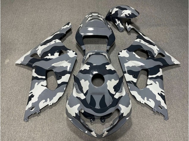 2001-2003 Camo Suzuki GSXR 600-750 Motorcycle Fairing 2001-2003 Camo Suzuki GSXR 600-750 Motorcycle Fairing