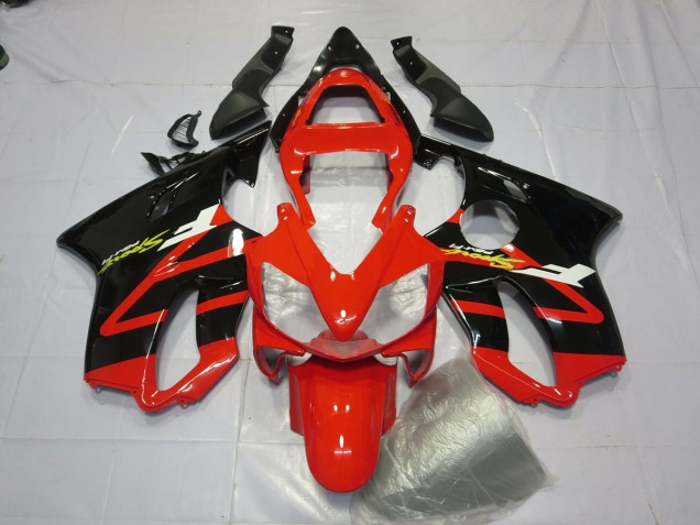 2001-2003 Gloss Black and Red Honda CBR600 F4i Motorcycle Fairing 2001-2003 Gloss Black and Red Honda CBR600 F4i Motorcycle Fairing