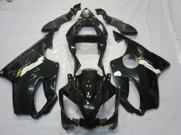 2001-2003 Gloss Black with Decals Honda CBR600 F4i Motorcycle Fairing 2001-2003 Gloss Black with Decals Honda CBR600 F4i Motorcycle Fairing