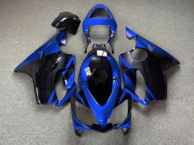 2001-2003 Gloss Blue and Black Honda CBR600 F4i Motorcycle Fairing