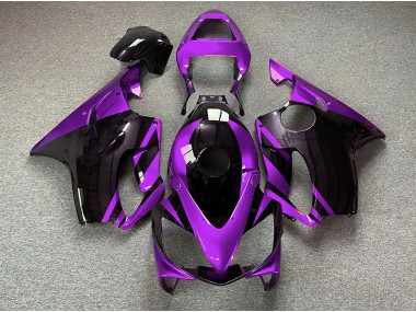 2001-2003 Gloss Purple and Black Honda CBR600 F4i Motorcycle Fairing