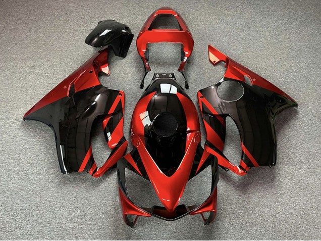 2001-2003 Gloss Red and Black Honda CBR600 F4i Motorcycle Fairing 2001-2003 Gloss Red and Black Honda CBR600 F4i Motorcycle Fairing