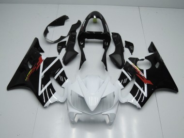2001-2003 Gloss White and Black Honda CBR600 F4i Motorcycle Fairing