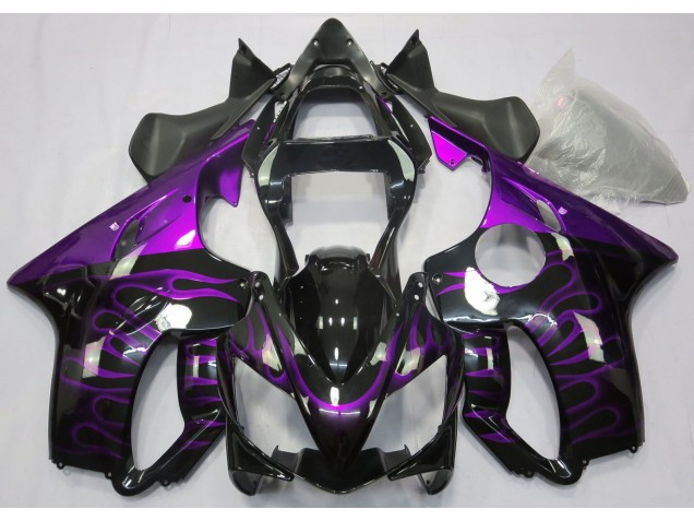 2001-2003 Purple Flame Honda CBR600 F4i Motorcycle Fairing 2001-2003 Purple Flame Honda CBR600 F4i Motorcycle Fairing