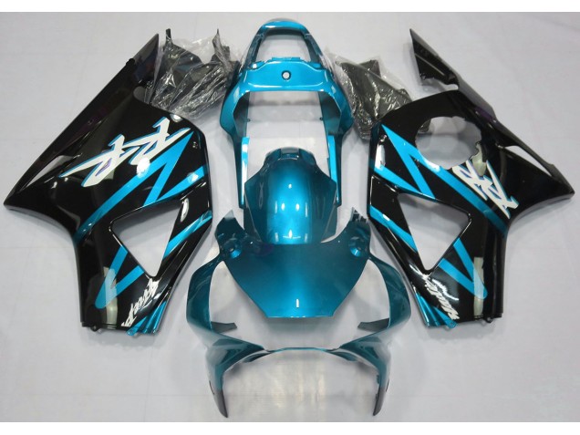 2002-2003 Electric Light Blue Honda CBR954RR Motorcycle Fairing