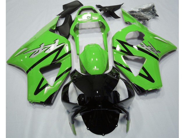2002-2003 Gloss Green CBR Style Honda CBR954RR Motorcycle Fairing 2002-2003 Gloss Green CBR Style Honda CBR954RR Motorcycle Fairing
