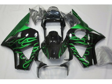 2002-2003 Green Flame Honda CBR954RR Motorcycle Fairing