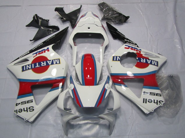 2002-2003 Martini Honda CBR954RR Motorcycle Fairing 2002-2003 Martini Honda CBR954RR Motorcycle Fairing