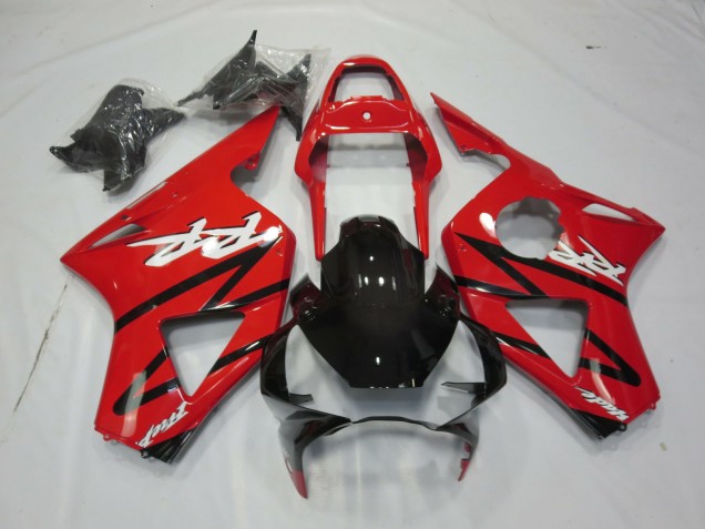 2002-2003 Red and Black 2 Honda CBR954RR Motorcycle Fairing 2002-2003 Red and Black 2 Honda CBR954RR Motorcycle Fairing
