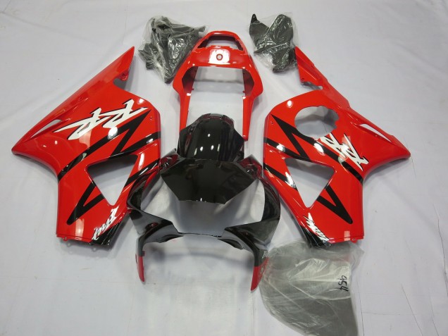 2002-2003 Red and Black No.2 Honda CBR954RR Motorcycle Fairing 2002-2003 Red and Black No.2 Honda CBR954RR Motorcycle Fairing