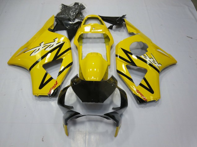 2002-2003 Reverse Yellow and Black Honda CBR954RR Motorcycle Fairing 2002-2003 Reverse Yellow and Black Honda CBR954RR Motorcycle Fairing