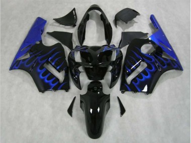 2002-2005 Blue Flame Kawasaki ZX12R Motorcycle Fairing