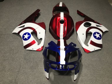 2002-2005 Captain America Kawasaki ZX12R Motorcycle Fairing