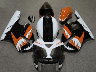 2002-2005 Orange Shark Kawasaki ZX12R Motorcycle Fairing