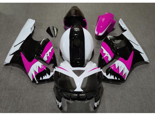 2002-2005 Pink Shark Kawasaki ZX12R Motorcycle Fairing 2002-2005 Pink Shark Kawasaki ZX12R Motorcycle Fairing