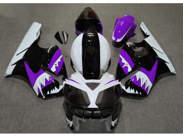 2002-2005 Purple Shark Kawasaki ZX12R Motorcycle Fairing 2002-2005 Purple Shark Kawasaki ZX12R Motorcycle Fairing