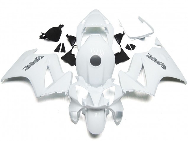 2002-2012 Gloss White Slick Honda VFR800 Motorcycle Fairing 2002-2012 Gloss White Slick Honda VFR800 Motorcycle Fairing