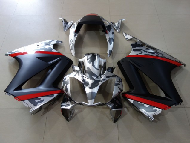 2002-2012 Matte and Camo Honda VFR800 Motorcycle Fairing 2002-2012 Matte and Camo Honda VFR800 Motorcycle Fairing