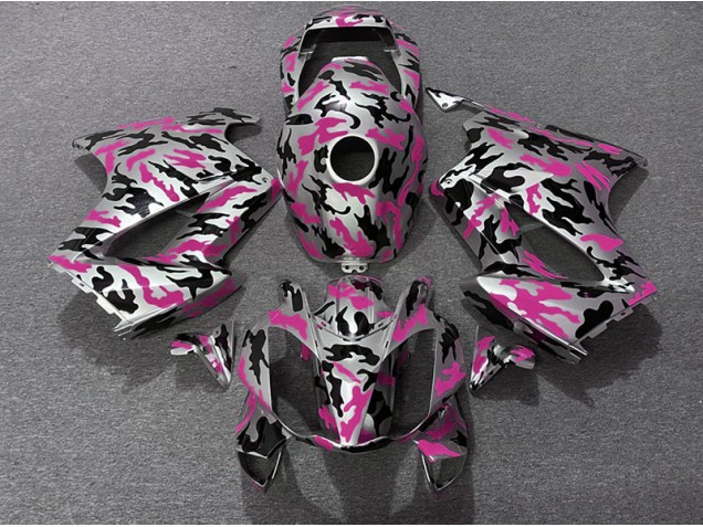 2002-2012 Pink Camo Honda VFR800 Motorcycle Fairing 2002-2012 Pink Camo Honda VFR800 Motorcycle Fairing