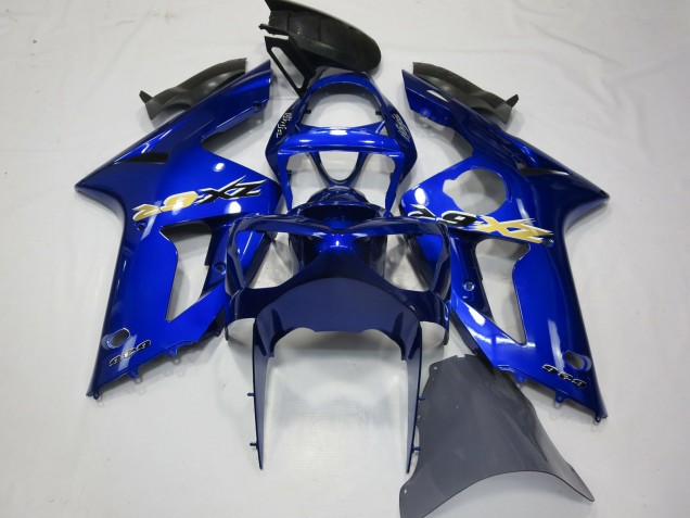 2003-2004 Blue OEM Style Kawasaki ZX6R Motorcycle Fairing 2003-2004 Blue OEM Style Kawasaki ZX6R Motorcycle Fairing
